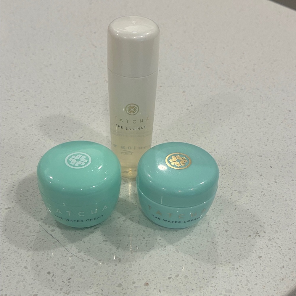 Tatcha The Water Cream and The Essence Skincare Trio